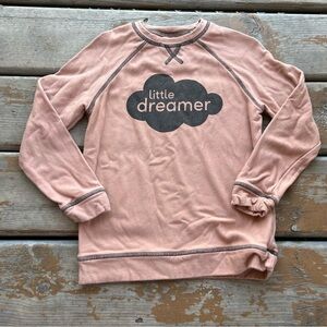 Silkberry Baby Rose Bamboo Long Sleeve “Little Dreamer” Sweater - Size 6X